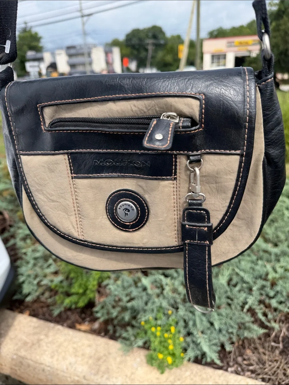 Mouflon 🍁 Canadian Boho Shoulder/Crossbody  Lux Bag Crossbody EUC